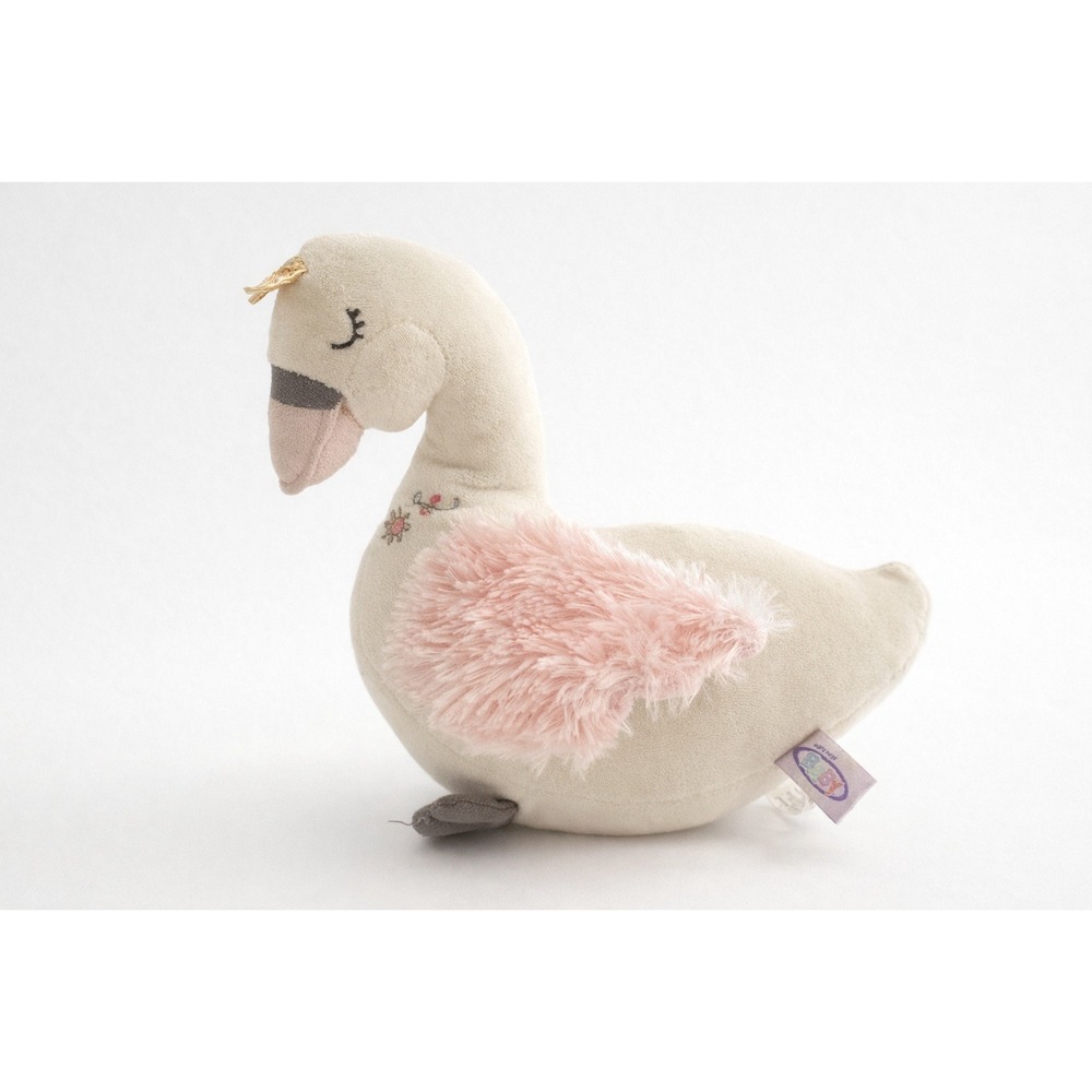 Mary‎ Meyer Musical Swan Plush Baby Toy Itzy Glitzy Queen Swan